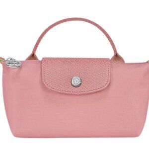 Longchamp Le Pliage Mini Marshmallow Pouch with handle